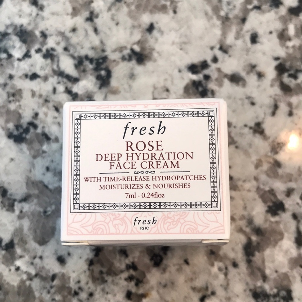 New fresh Rose Deep Hydration Face Cream